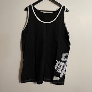 RDS Side Logo Tummy Tarp Black White